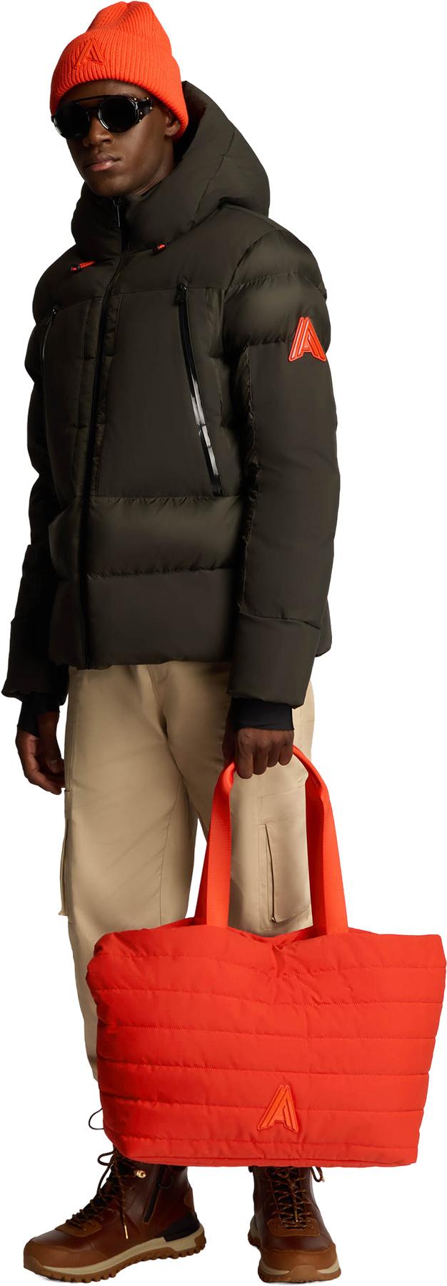 Numéro de l'image de la galerie de produits 3 pour le produit Manteau matelassé épais multitons au fini semi-lustré Barren - Homme