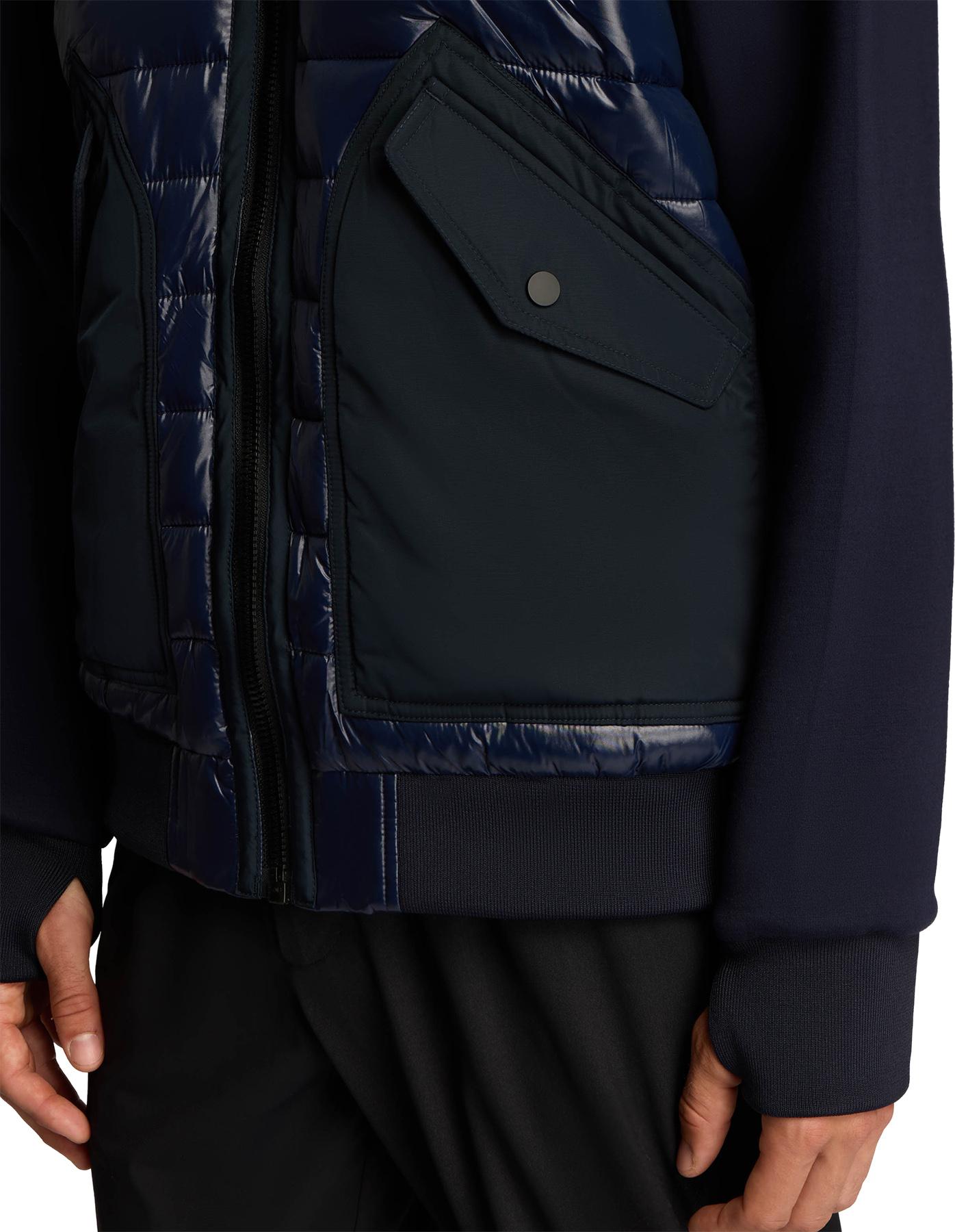 Product gallery image number 4 for product Nimbus Lightweight Mixed Media Hybrid Bomber Jacket - Men's