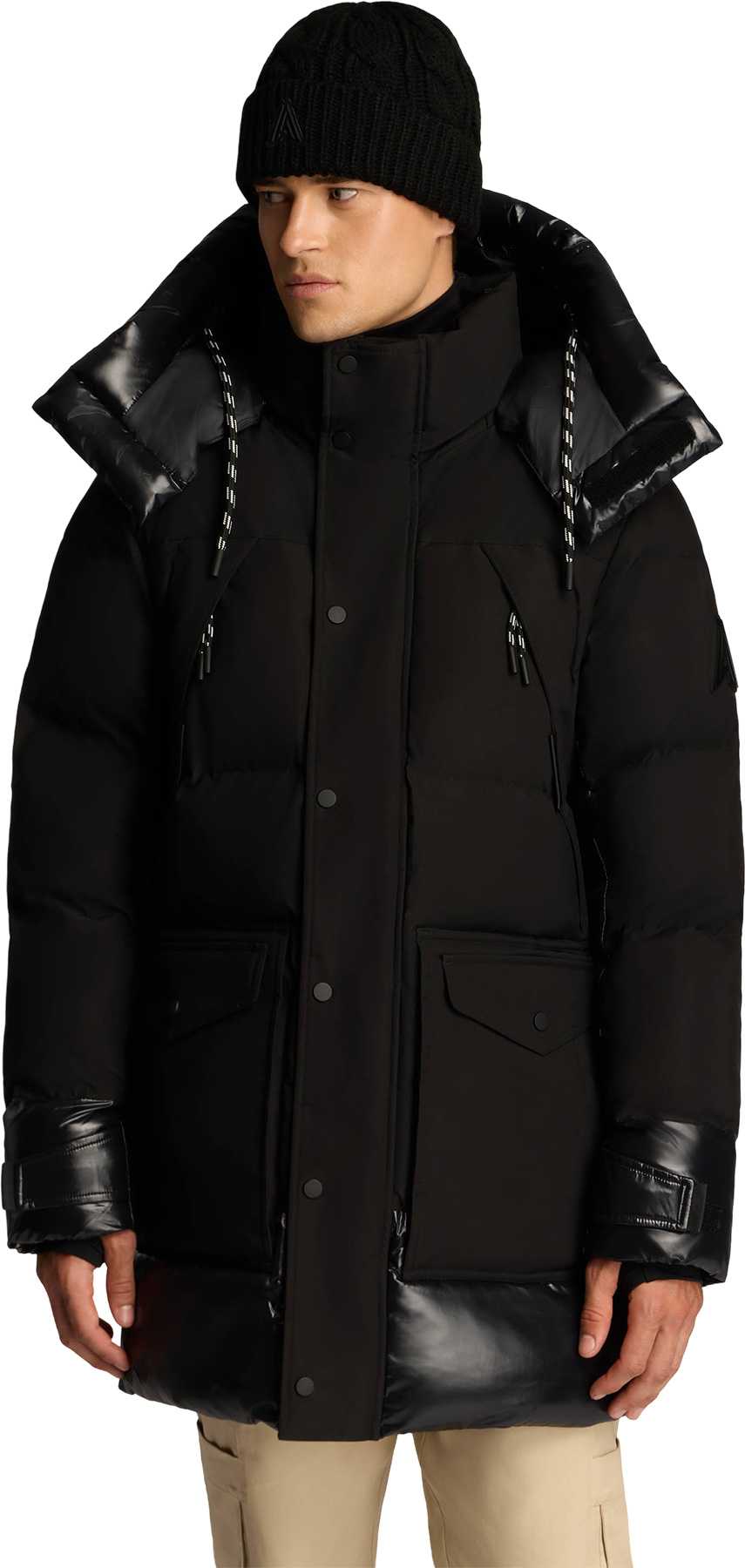 Image de produit pour Parka rembourrée épaisse avec capuchon amovible Verenfeld - Homme