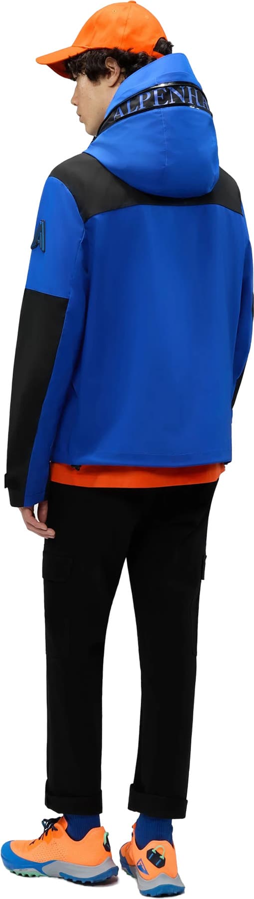 Product gallery image number 2 for product Vallandry Windbreaker Jacket with Branded Extendable Hood - Men's