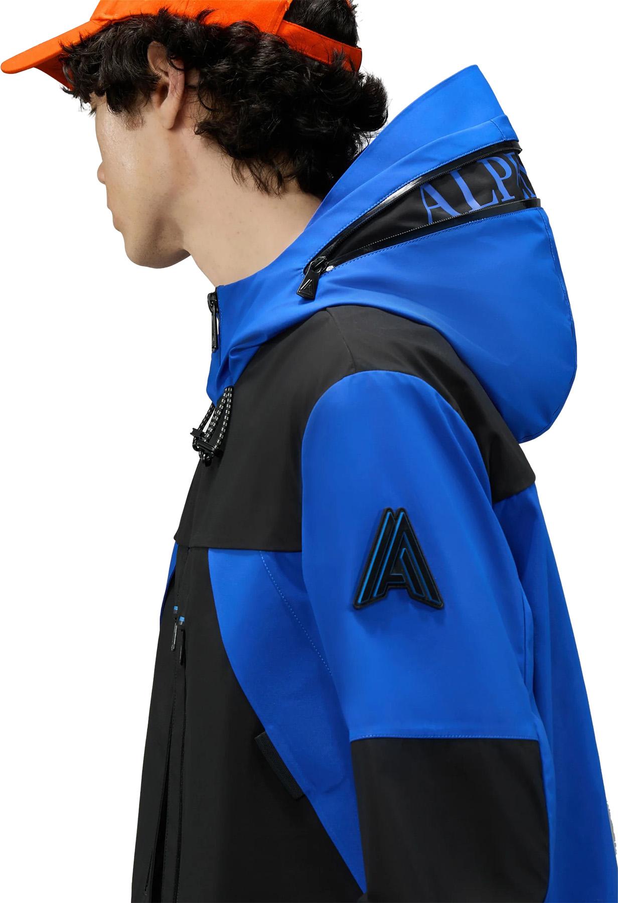 Product gallery image number 3 for product Vallandry Windbreaker Jacket with Branded Extendable Hood - Men's