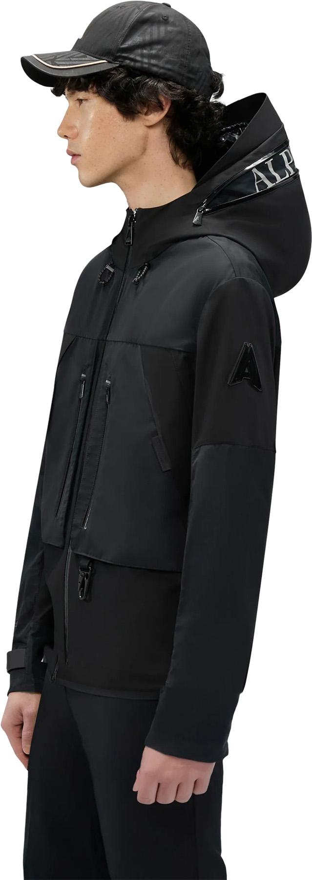 Product gallery image number 4 for product Vallandry Windbreaker Jacket with Branded Extendable Hood - Men's