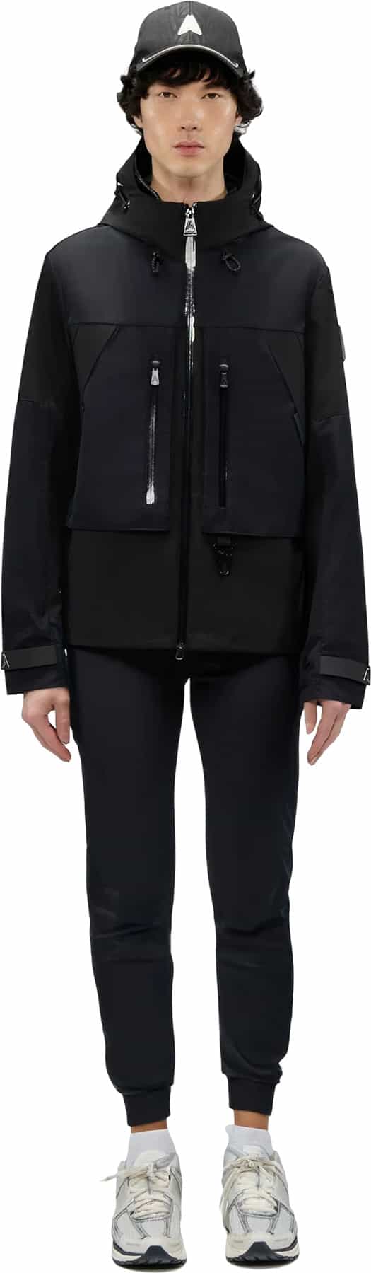 Image de produit pour Manteau coupe-vent avec capuchon extensible Vallandry - Homme