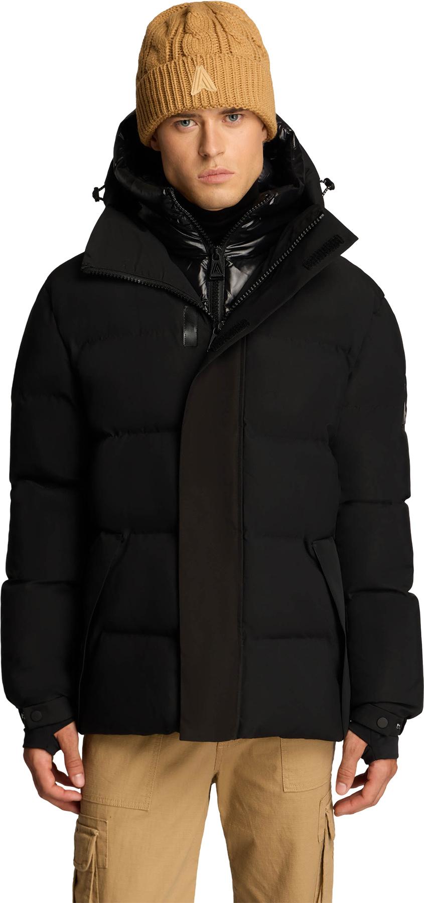 Numéro de l'image de la galerie de produits 4 pour le produit Manteau matelassé avec capuchon double contrastant Virterre Expedition - Homme