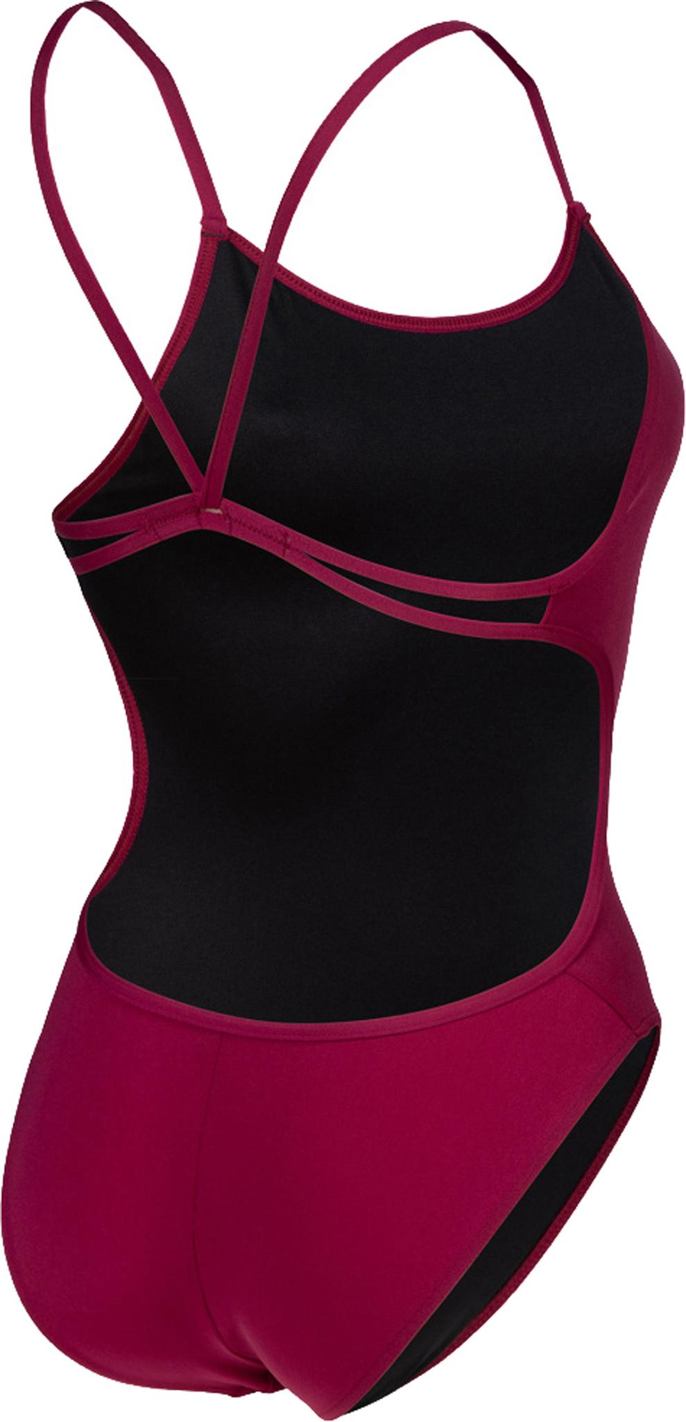 Product gallery image number 2 for product Lace Back Solid Swimsuit - Women's