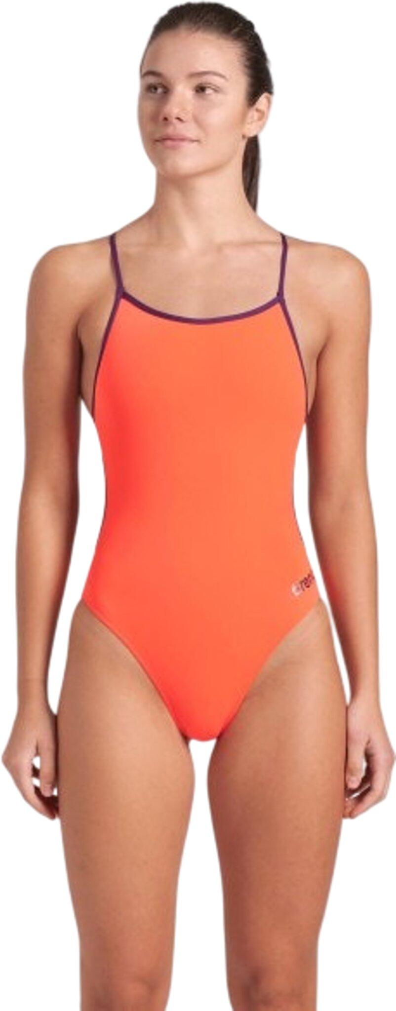 Product image for Lace Back Solid Swimsuit - Women's