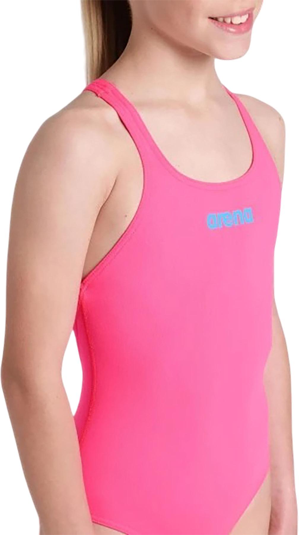 Product gallery image number 4 for product Team Swim Pro Solid Swimsuit - Girls