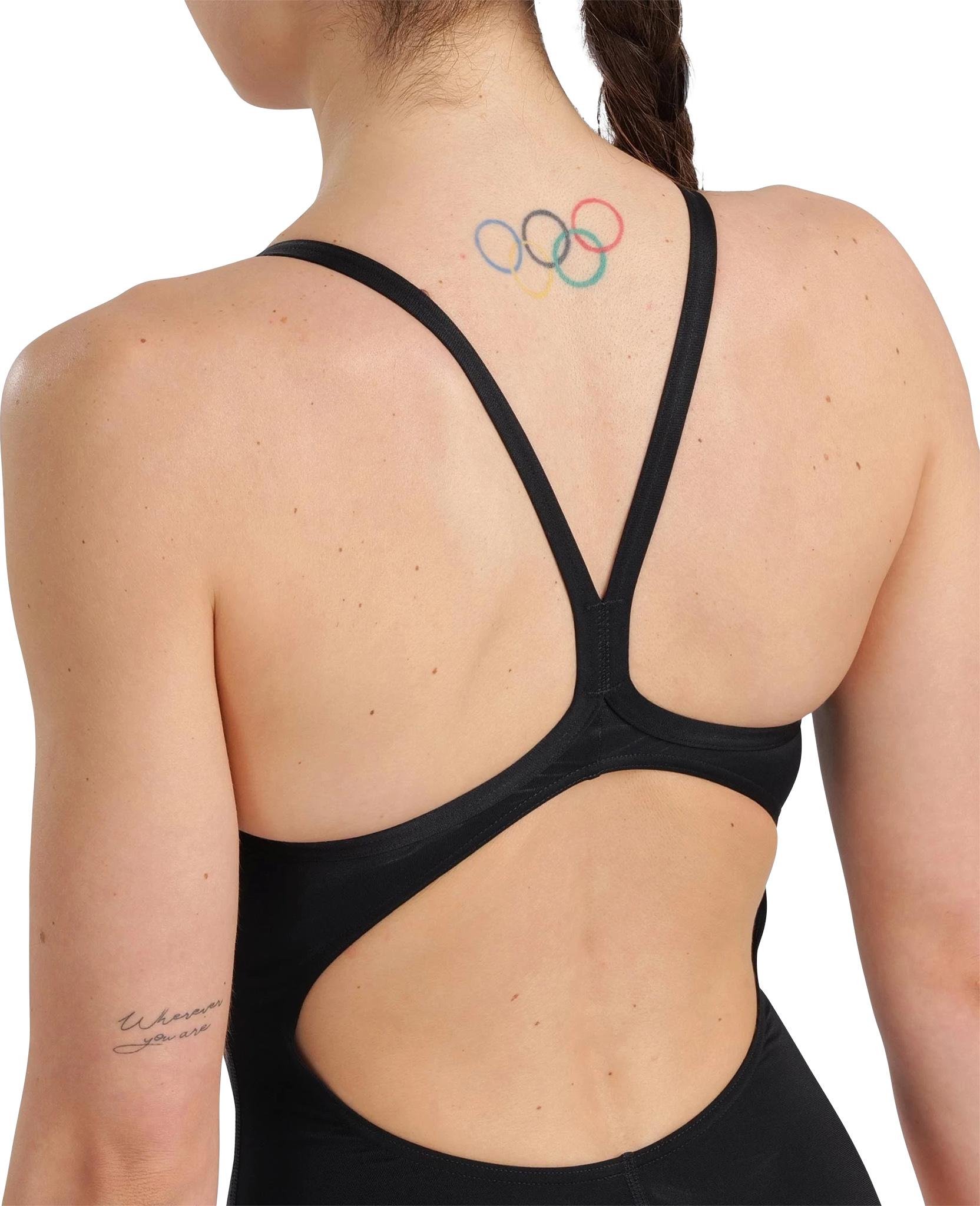 Product gallery image number 4 for product Marbled Lightdrop Back One-Piece Swimsuit - Women's