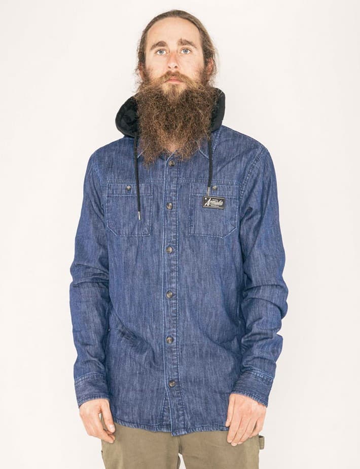 Product gallery image number 1 for product Reading Flannel Hoodie - Men's