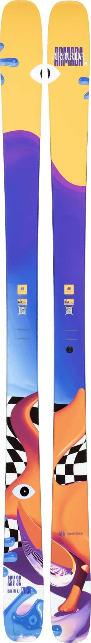 Product gallery image number 4 for product ARV 88 Skis - Unisex