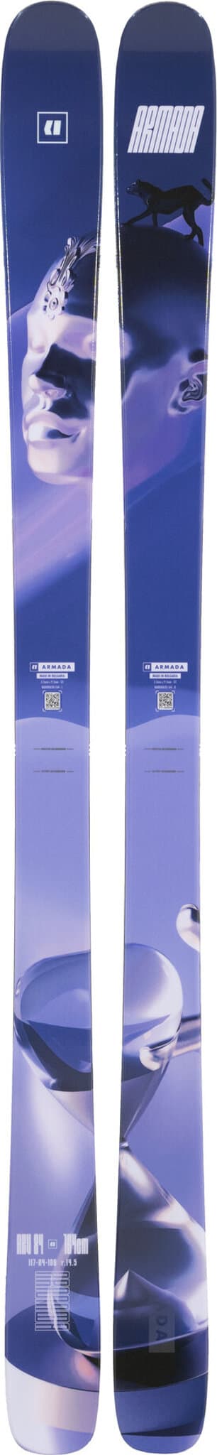 Product gallery image number 1 for product ARV 84 All-Mountain Skis - Short - Youth