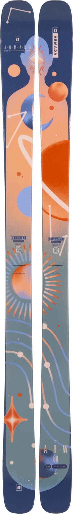 Product gallery image number 1 for product ARW 88 Skis