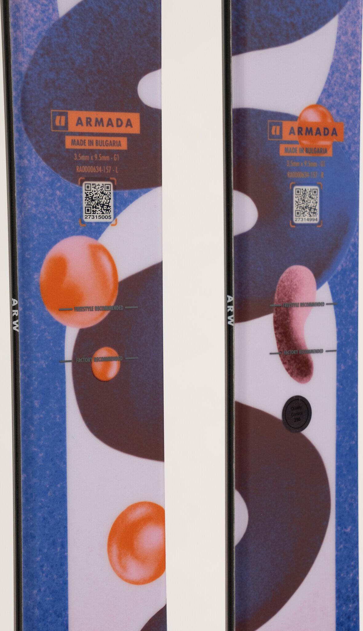 Product gallery image number 4 for product ARW 84 All-Mountain Skis - Short - Youth