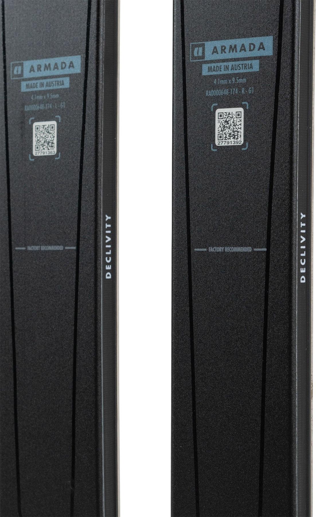 Product gallery image number 4 for product Armada Declivity 82 TI + Strive 11 system Skis