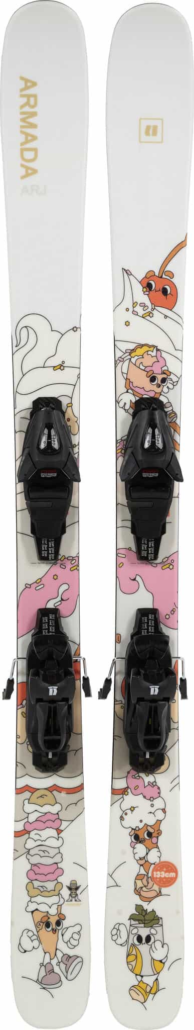 Product image for ARJ Skis with C5 Ski Bindings - Kids