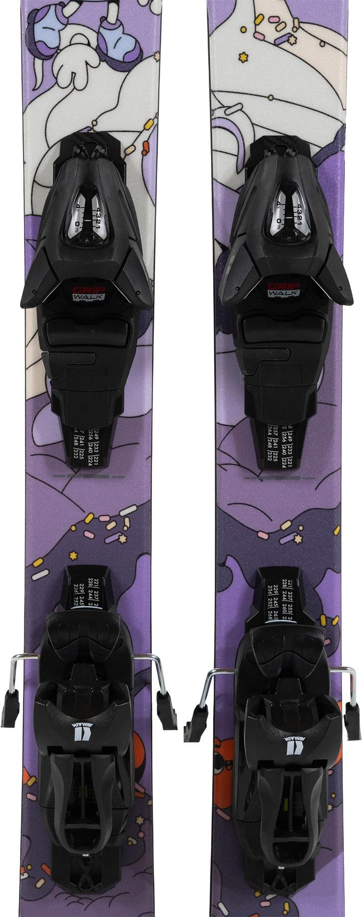 Product gallery image number 3 for product ARJ Skis with C5 Ski Bindings - Kids