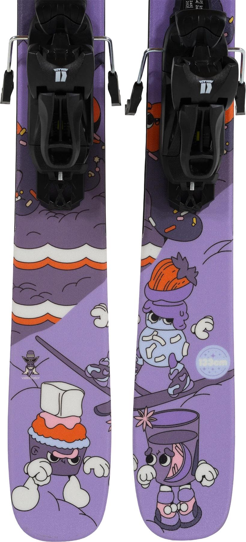 Product gallery image number 5 for product ARJ Skis with C5 Ski Bindings - Kids