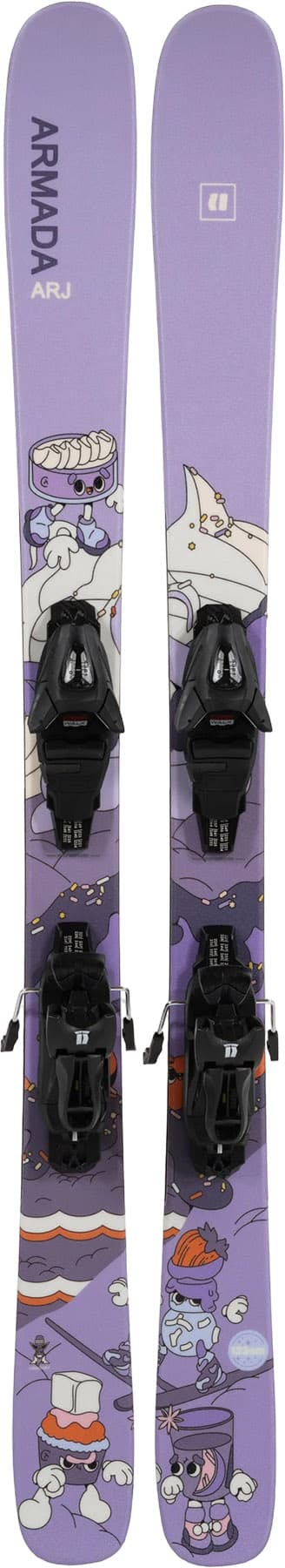 Product image for ARJ Skis with C5 Ski Bindings - Kids