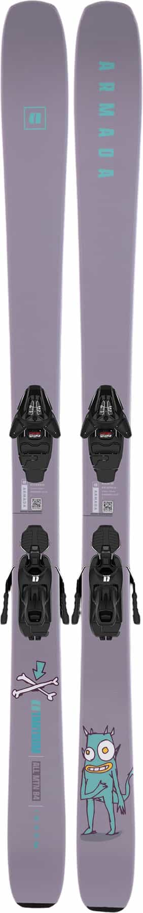 Product image for Tantrum 84 All-Mountain Skis with L6 Ski Bindings - Youth