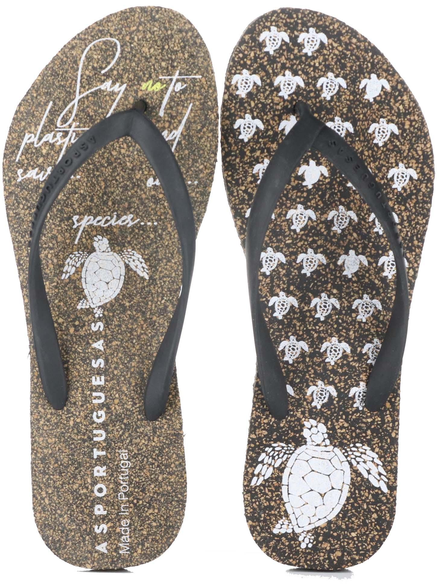 Numéro de l'image de la galerie de produits 7 pour le produit Turtle tong de liège - Femme