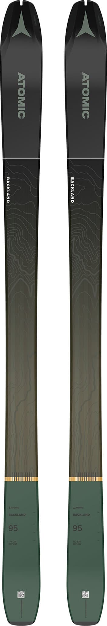 Product gallery image number 1 for product Backland 95 Touring Skis - Unisex