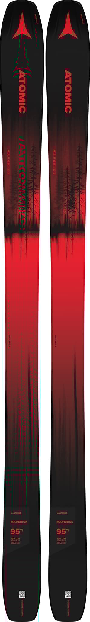 Product gallery image number 1 for product Maverick 95 Ti Skis - Men's