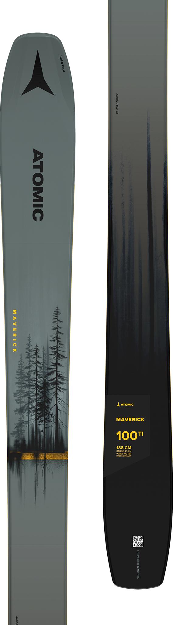 Product gallery image number 3 for product Maverick 100 Ti Skis - Men's