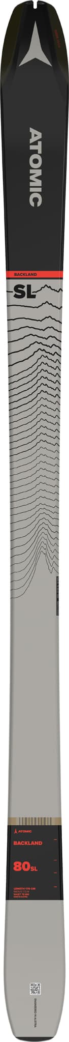 Product gallery image number 2 for product N Backland 80 Sl Skis - Unisex