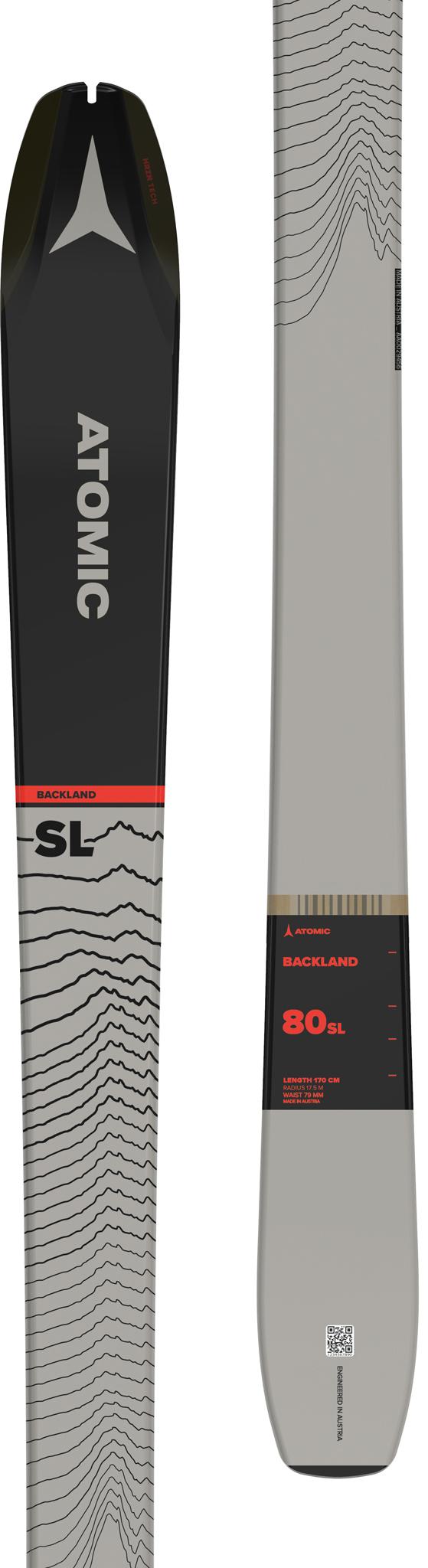 Product gallery image number 6 for product N Backland 80 Sl Skis - Unisex