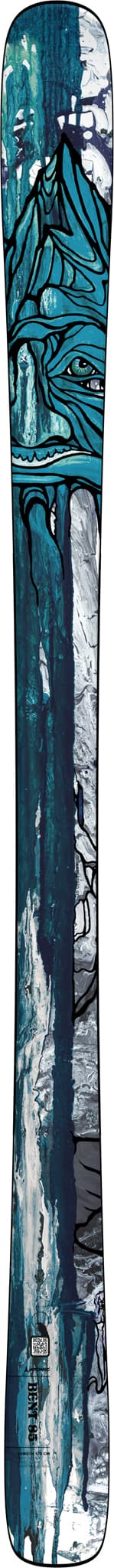 Product gallery image number 3 for product Bent 85 Skis - Unisex