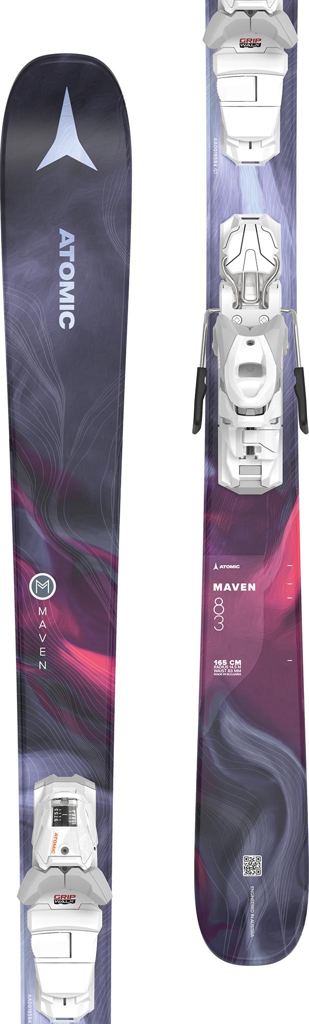Product gallery image number 4 for product Maven 83 R Skis with M10 GW Ski Bindings - Women's