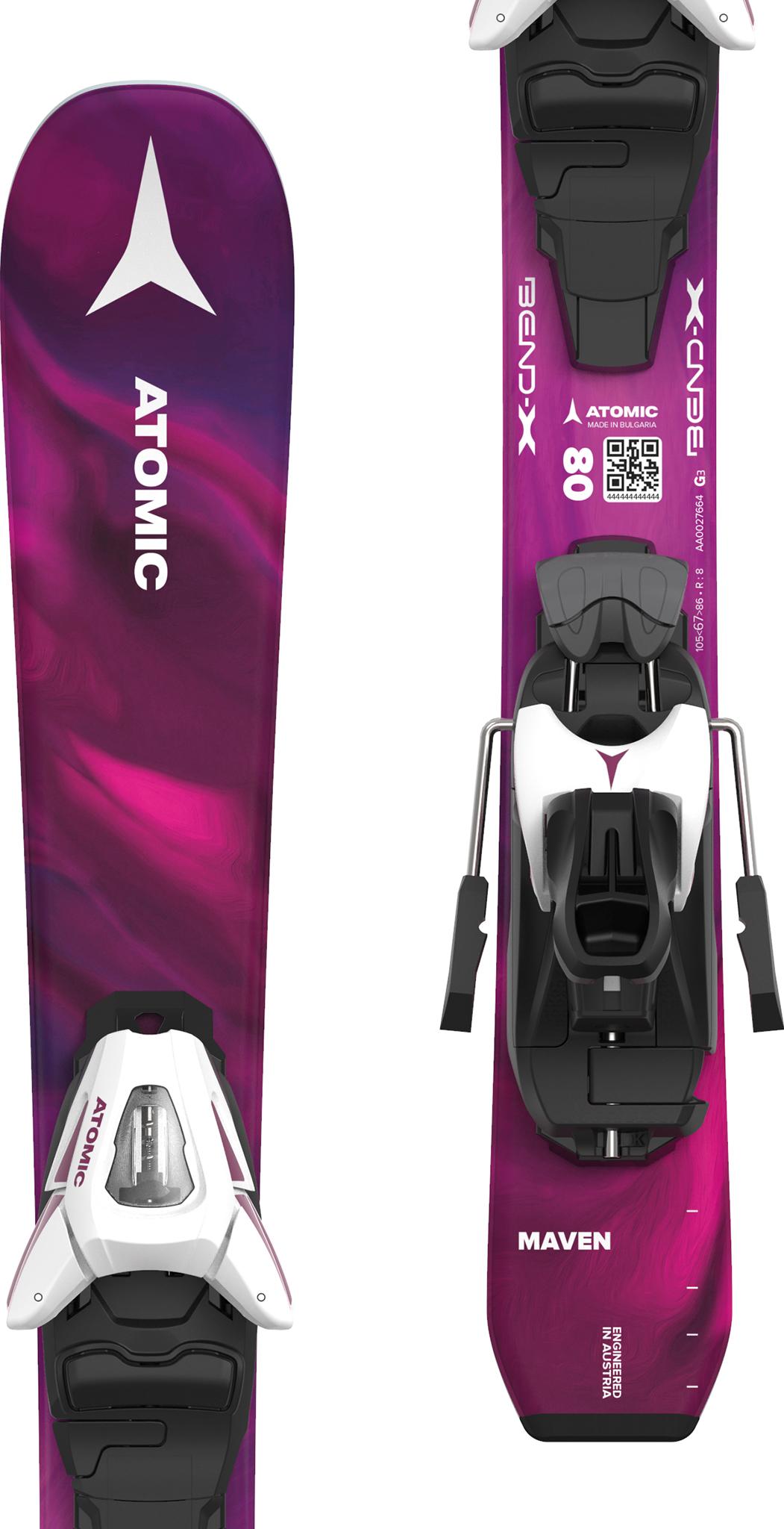 Product gallery image number 4 for product Maven 70-90 Skis with C5 GW Ski Bindings - Girl