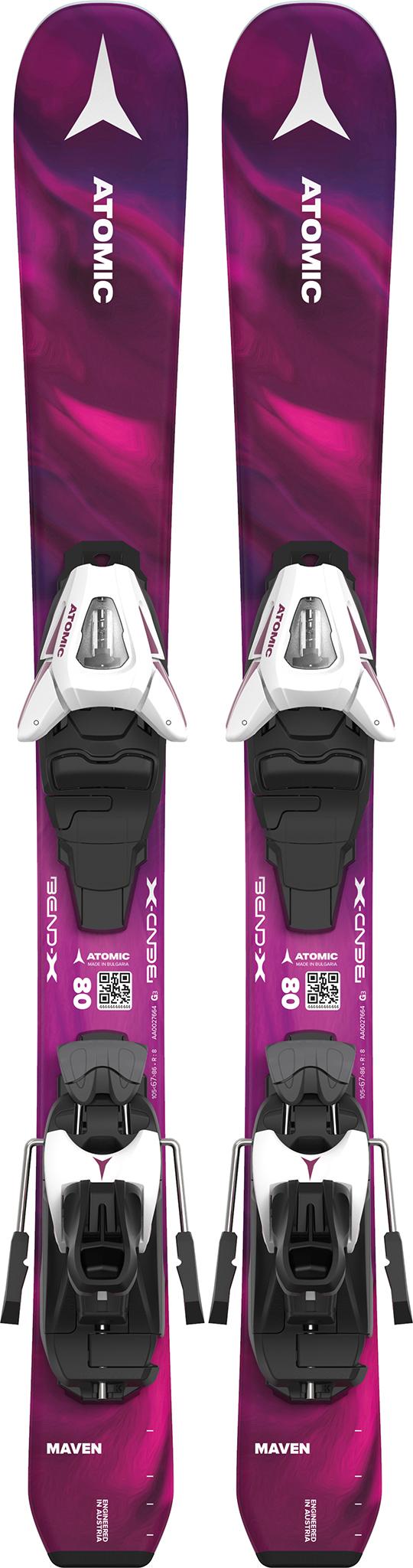 Product gallery image number 1 for product Maven 70-90 Skis with C5 GW Ski Bindings - Girl