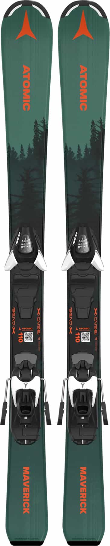 Product image for Maverick JR 100-120 Skis with C 5 GW Ski Bindings - Kids