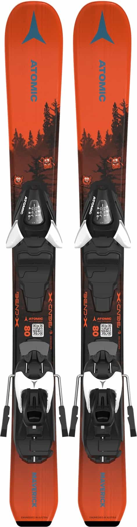 Product image for Maverick JR 70-90 Skis with C 5 GW Ski Bindings - Kids
