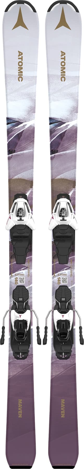Product gallery image number 1 for product Maven Girl 130-150 Skis with L 6 GW Ski Bindings - Girls
