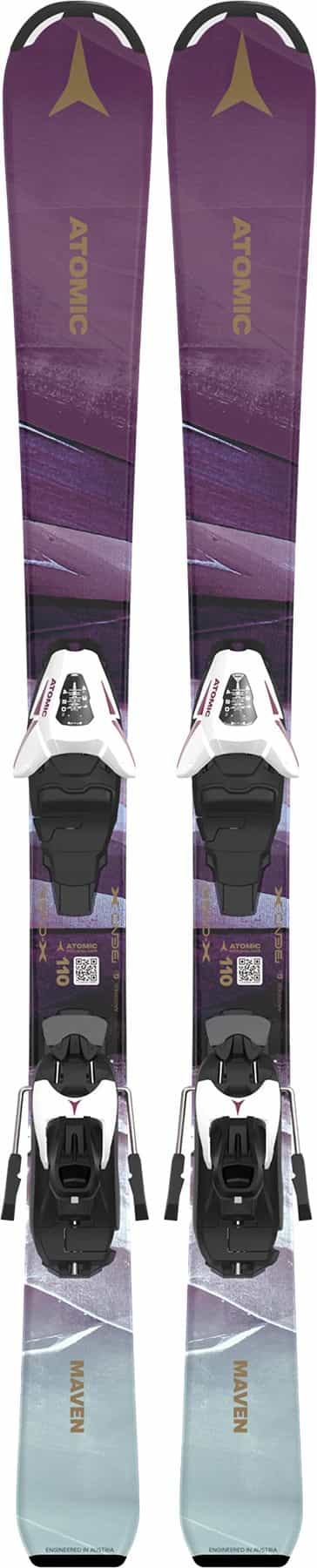 Product image for Maven Girl 100-120 Skis with C 5 GW Ski Bindings - Girls