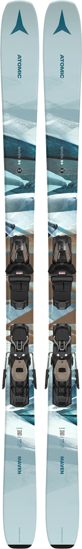 Product gallery image number 1 for product Maven 84 Skis with M 10 GW Ski Bindings - Women's