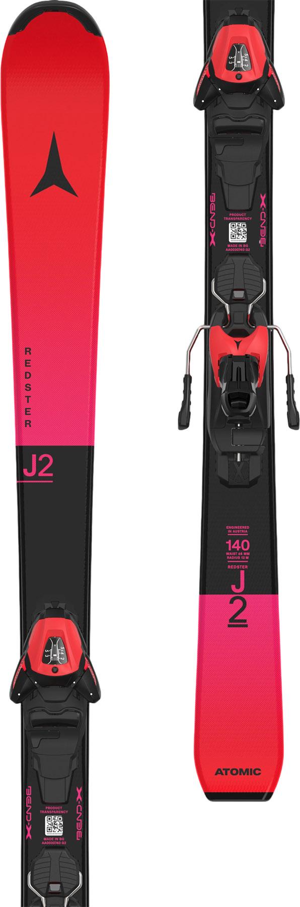 Numéro de l'image de la galerie de produits 5 pour le produit Skis Redster J2 130-150 avec fixations de ski L 6 GW - Jeune