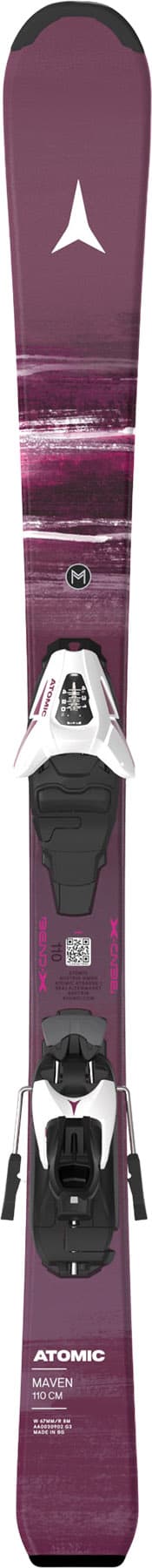 Product gallery image number 2 for product Maven J 100-120 Skis with C 5 GW Ski Bindings - Kids