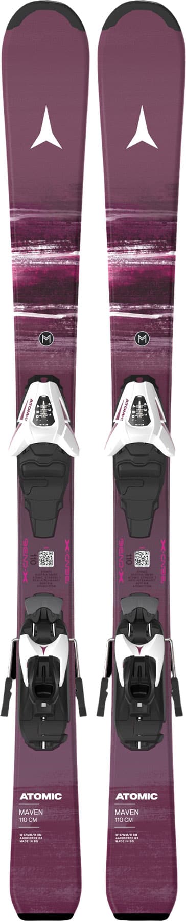 Product image for Maven J 100-120 Skis with C 5 GW Ski Bindings - Kids