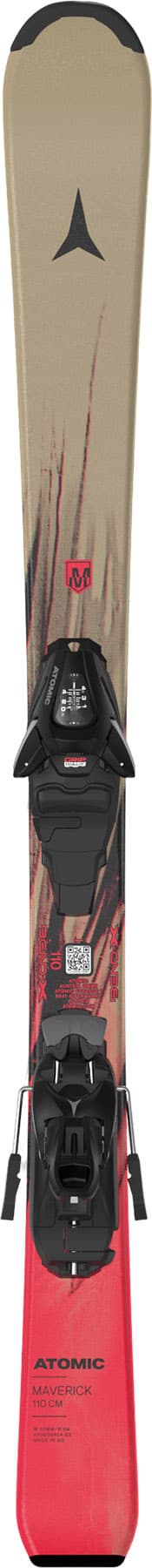 Product gallery image number 2 for product Maverick J 100-120 Skis with C 5 GW Ski Bindings - Kids