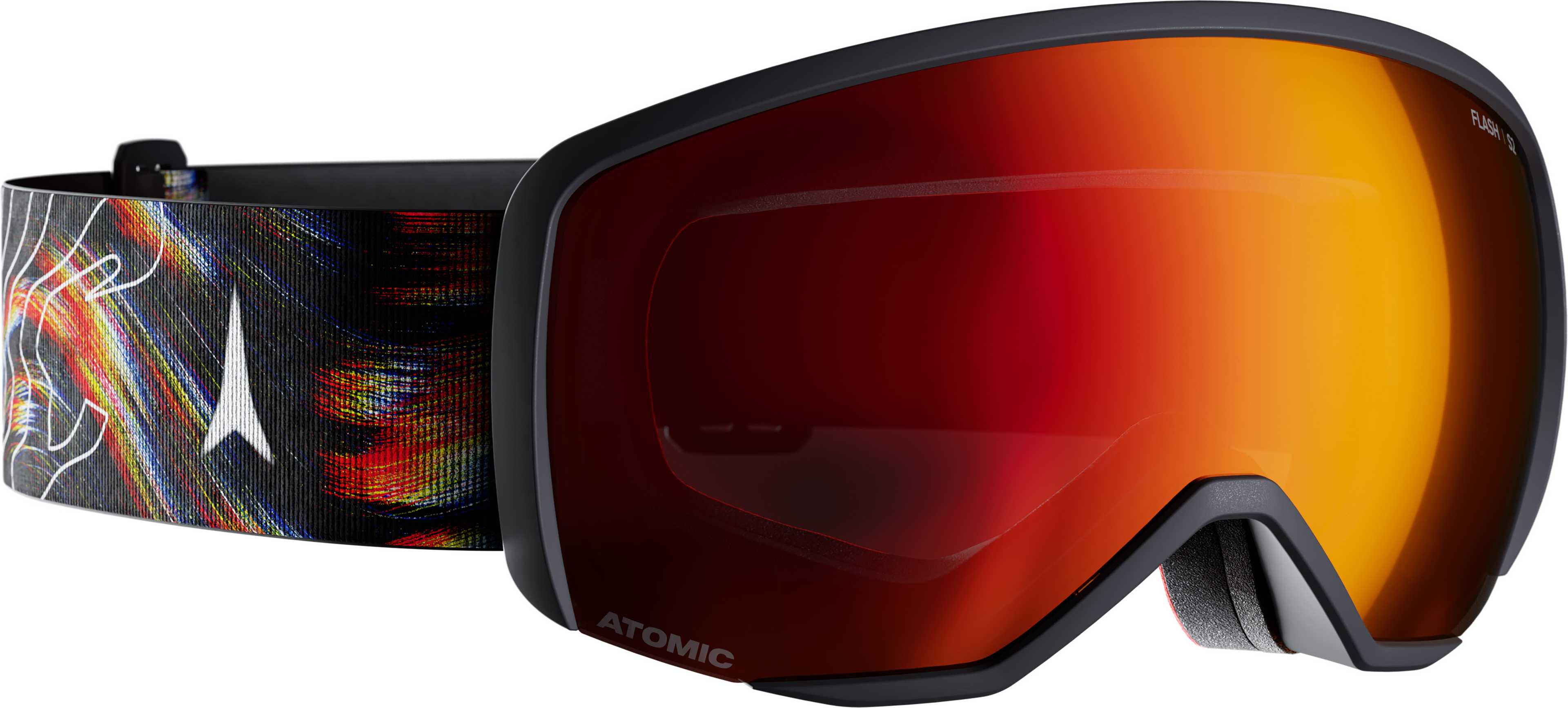 Graphic - Black - Multicolor - Red Flash