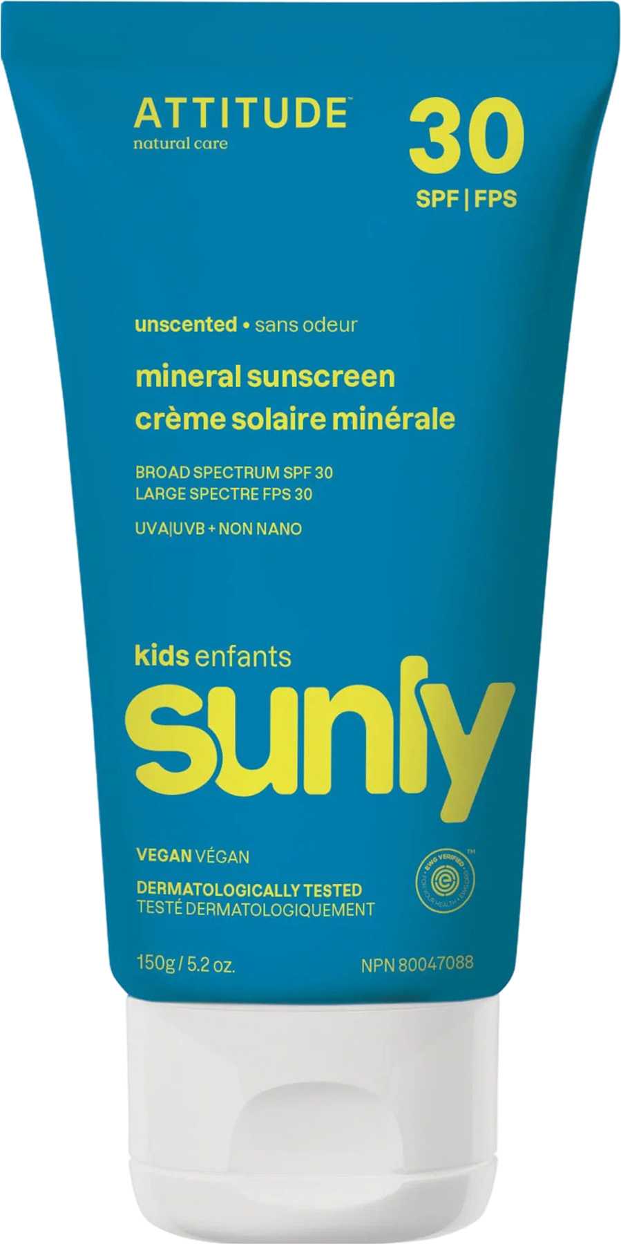 Image de produit pour Crème solaire minérale FPS 30 - Enfants