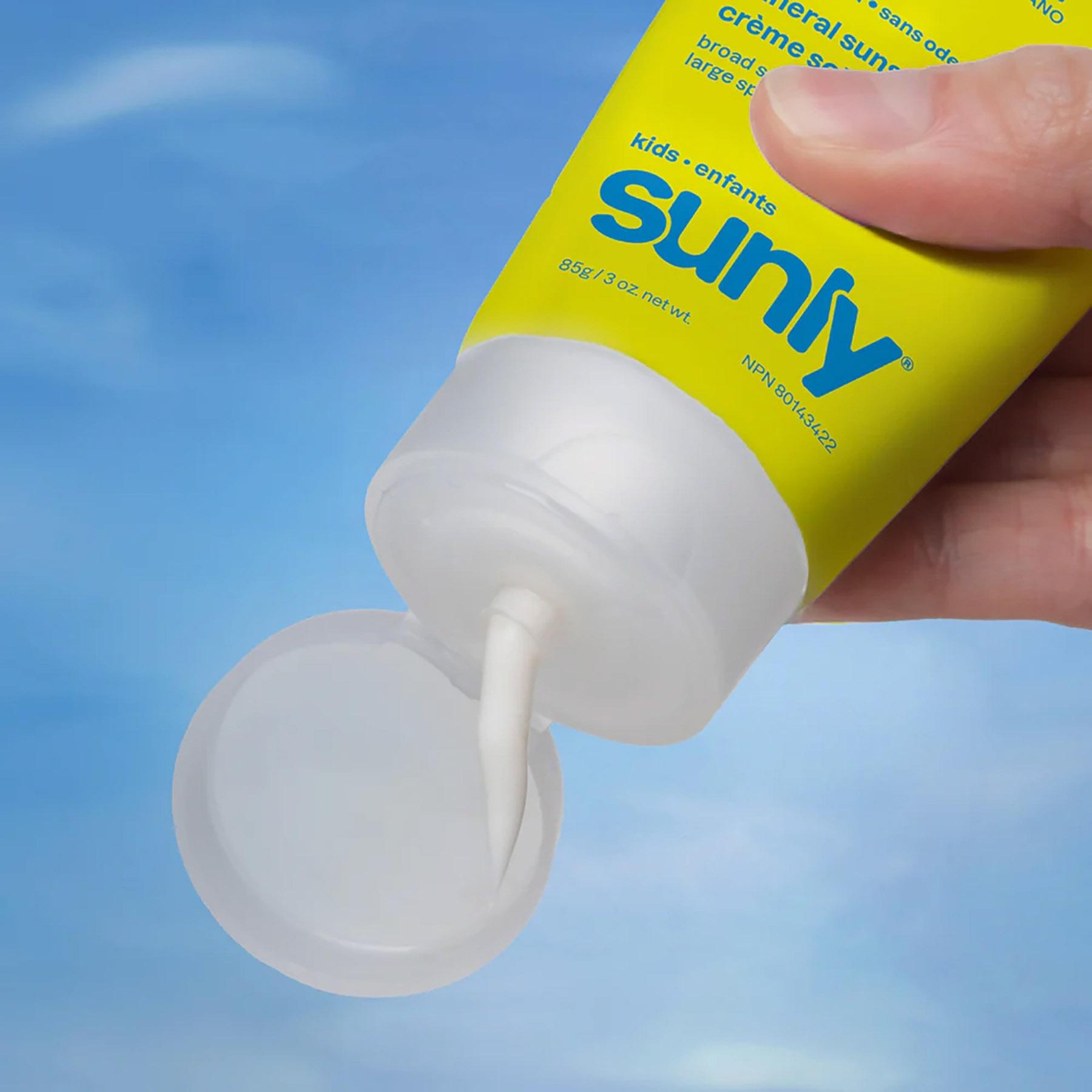 Product image for Sunly Unscented SPF 50 Mineral Sunscreen 3oz - Kids