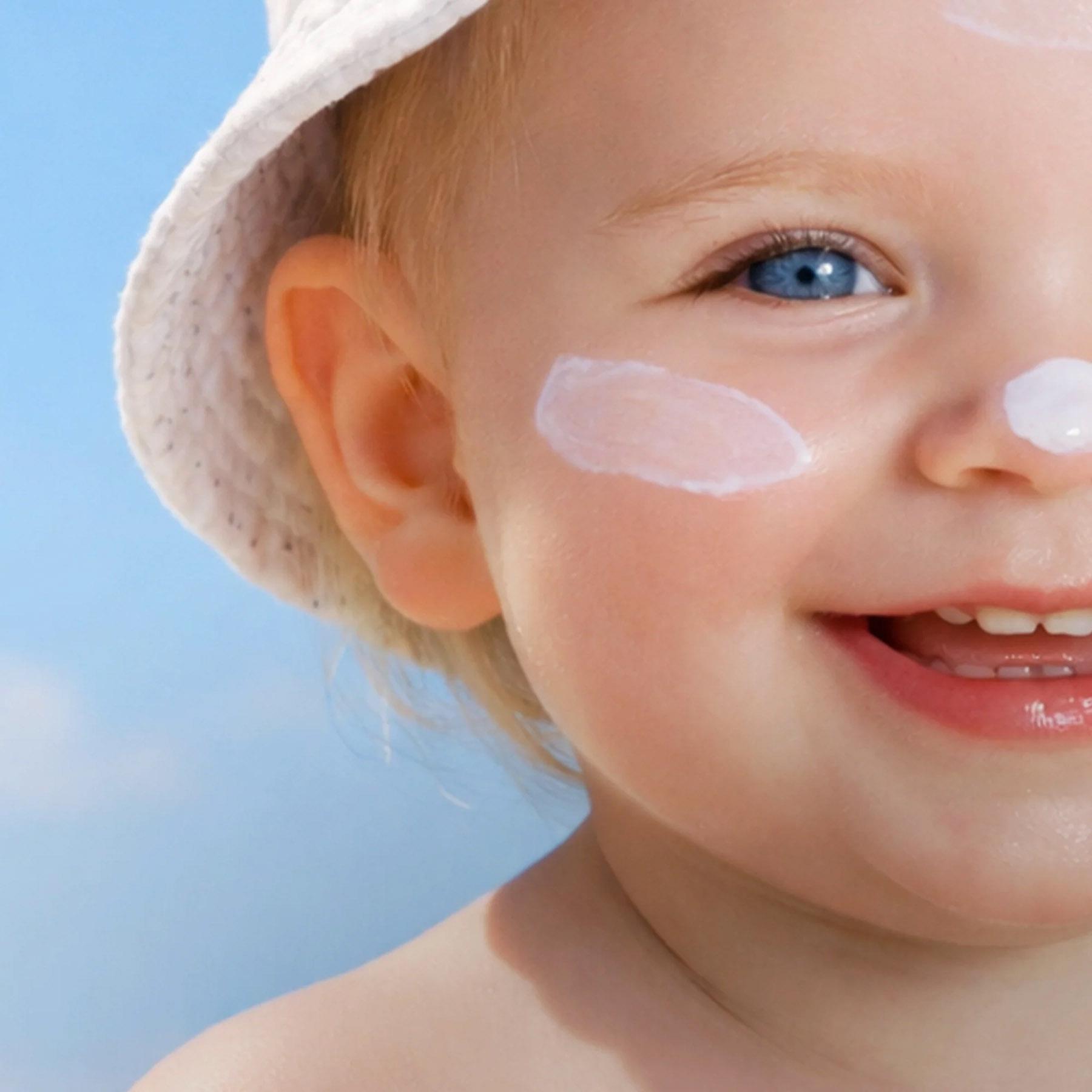 Product gallery image number 3 for product Sensitive Natural Unscented SPF 50 Mineral Sunscreen for Sensitive Skin 3oz - Baby