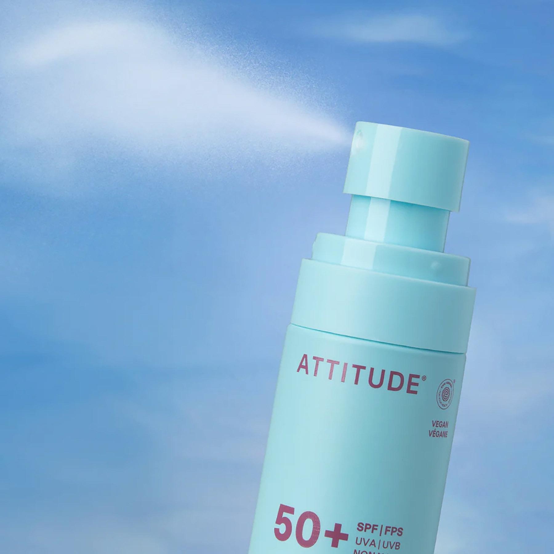 Product gallery image number 2 for product Sunly Unscented SPF 50 Mineral Sunscreen Spray 3oz - Baby