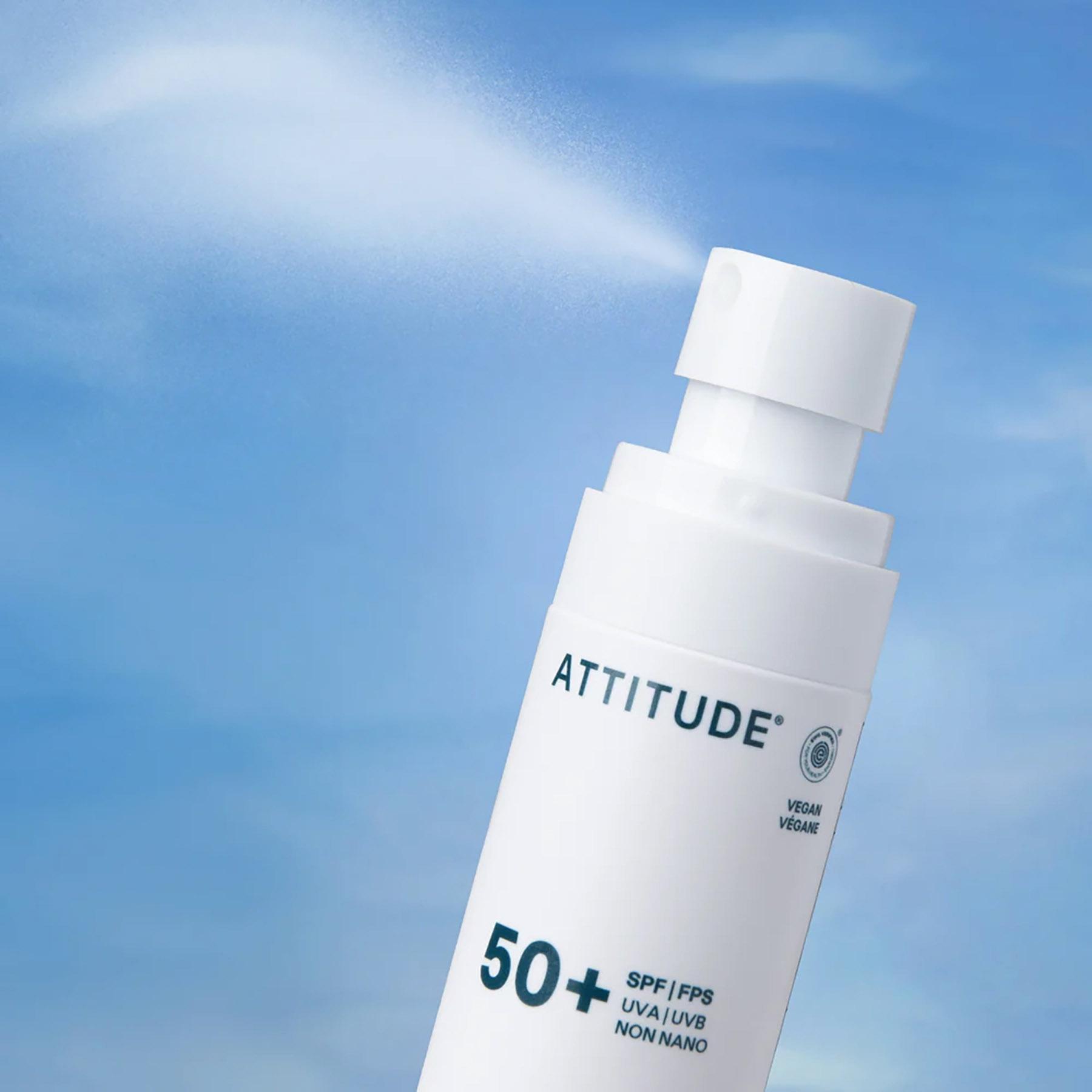 Product gallery image number 3 for product Sensitive Natural Unscented SPF 50 Mineral Sunscreen Spray for Sensitive Skin 3oz
