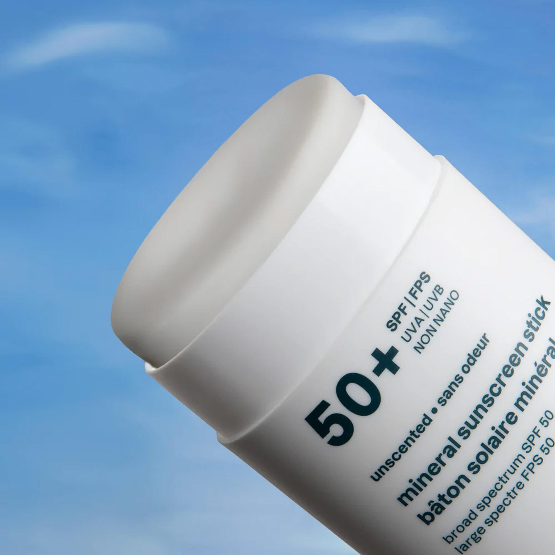 Product gallery image number 2 for product Sensitive Natural Unscented SPF 50 Mineral Sunscreen Stick for Sensitive Skin 2oz