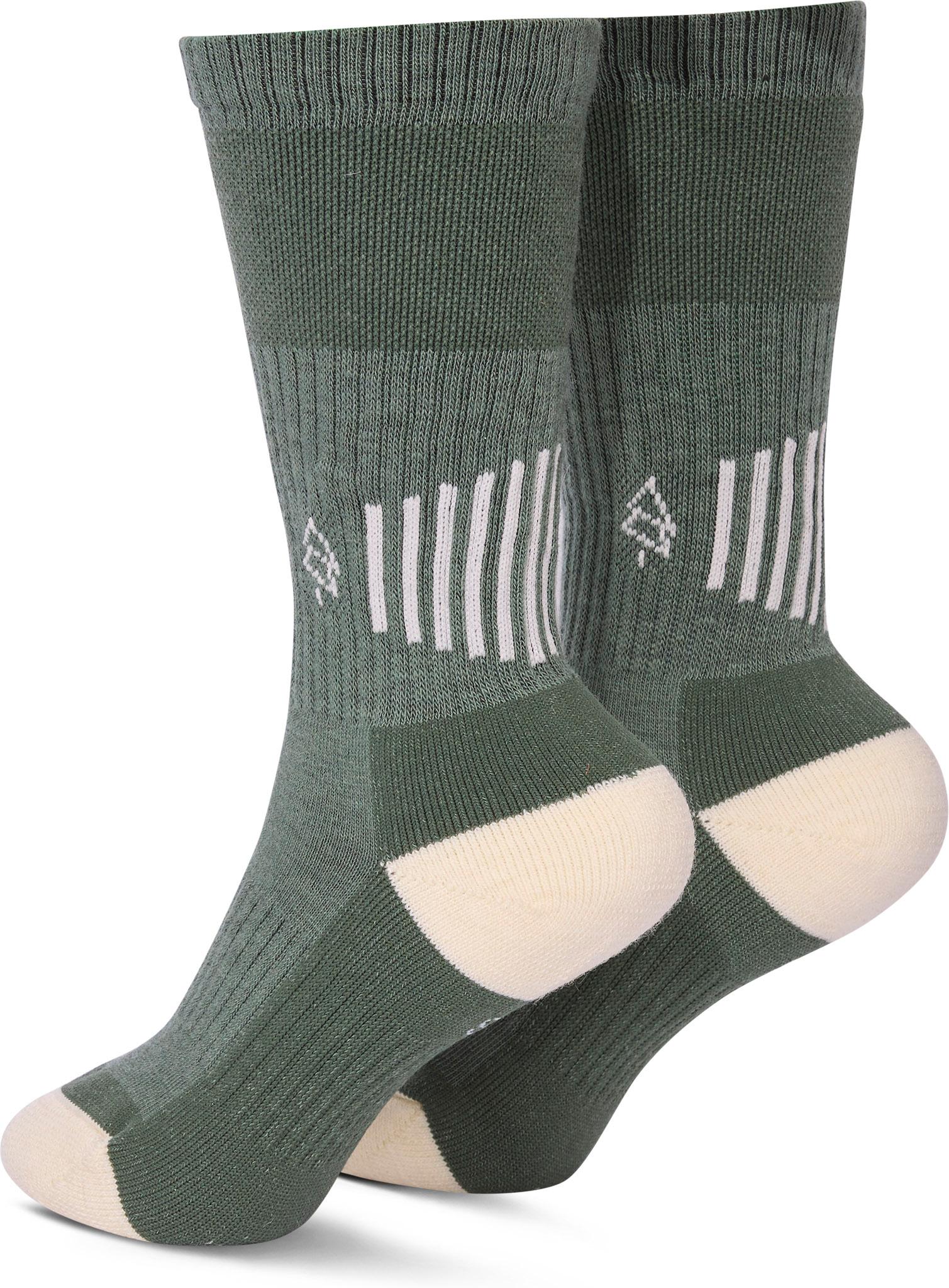 Product gallery image number 3 for product Chaussettes de randonnée en laine mérinos Duo - Femme